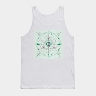 Evil Eye Mandala Tank Top